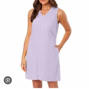 Briggs Women's Linen Blend Sleeveless Dress